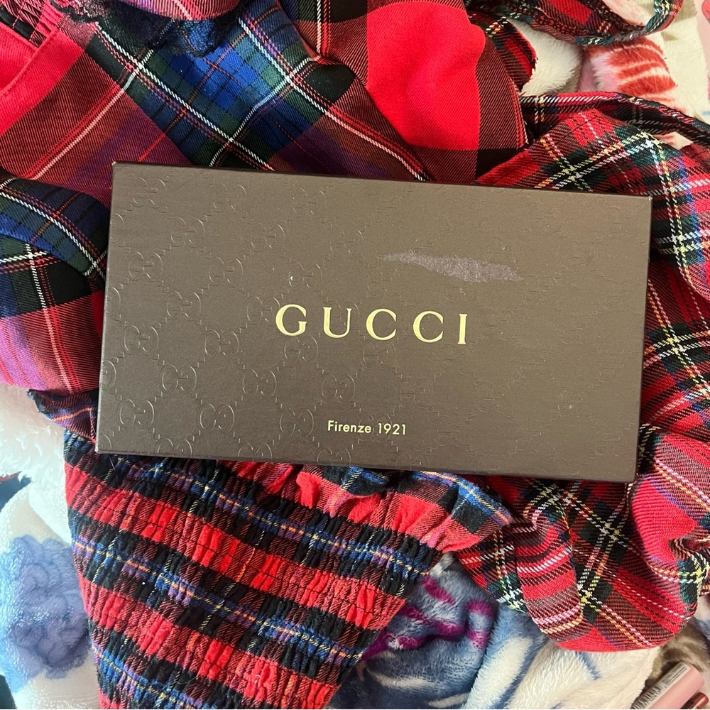 Gucci Guccissima Leather Continental Bow Wallet - Picture 3 of 13